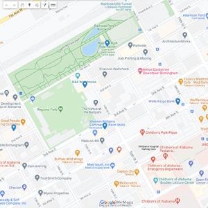 Map Connecting All Locations
