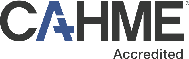 CAHME Logo Accredited Quality Safety