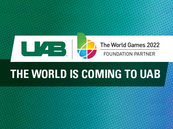 The world is coming to UAB. 