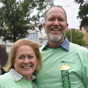 Drex Deford and Christy Lemak Harris at UAB Homecoming.