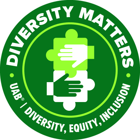 "Diversity Matters" badge - UAB Diversity, Equity, and Inclusion