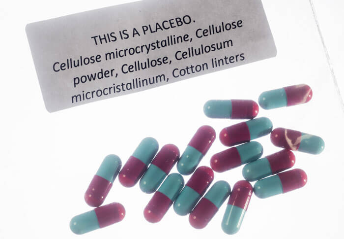 Placebo pills packet