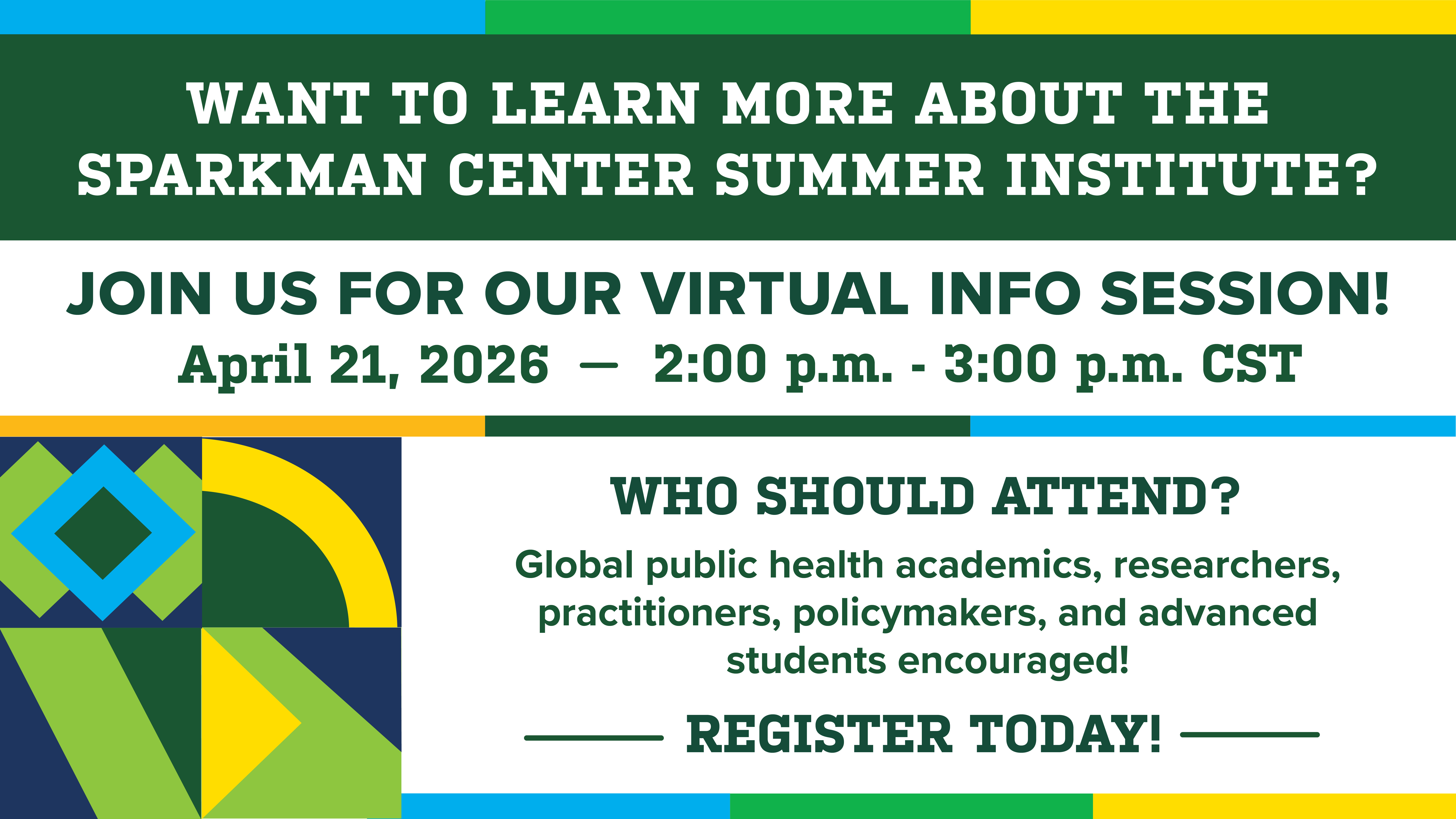 Virtual Info Session Flyer