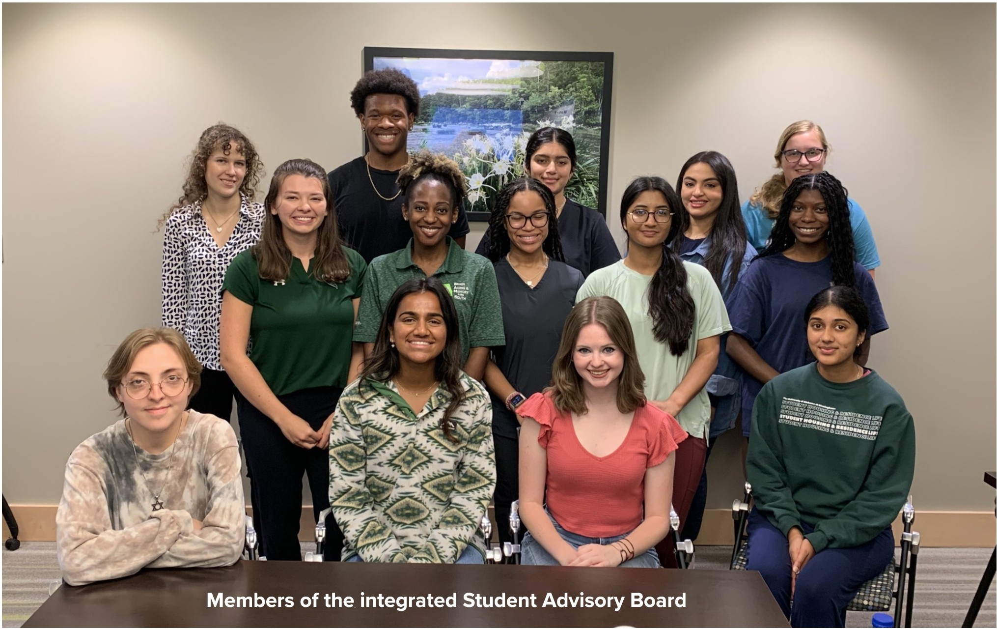 Members of the integrated Student Advisory Board