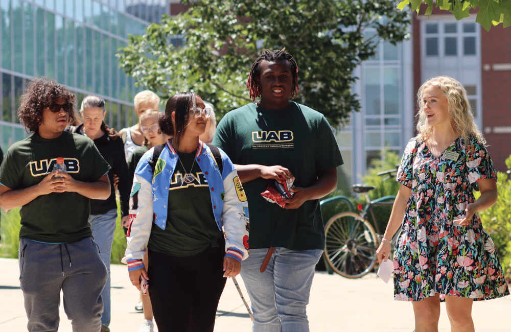 ADRS tour of UAB Campus