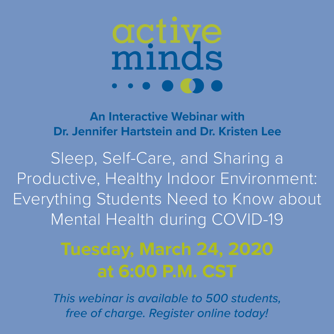 ActiveMinds CovidWebinar Tues