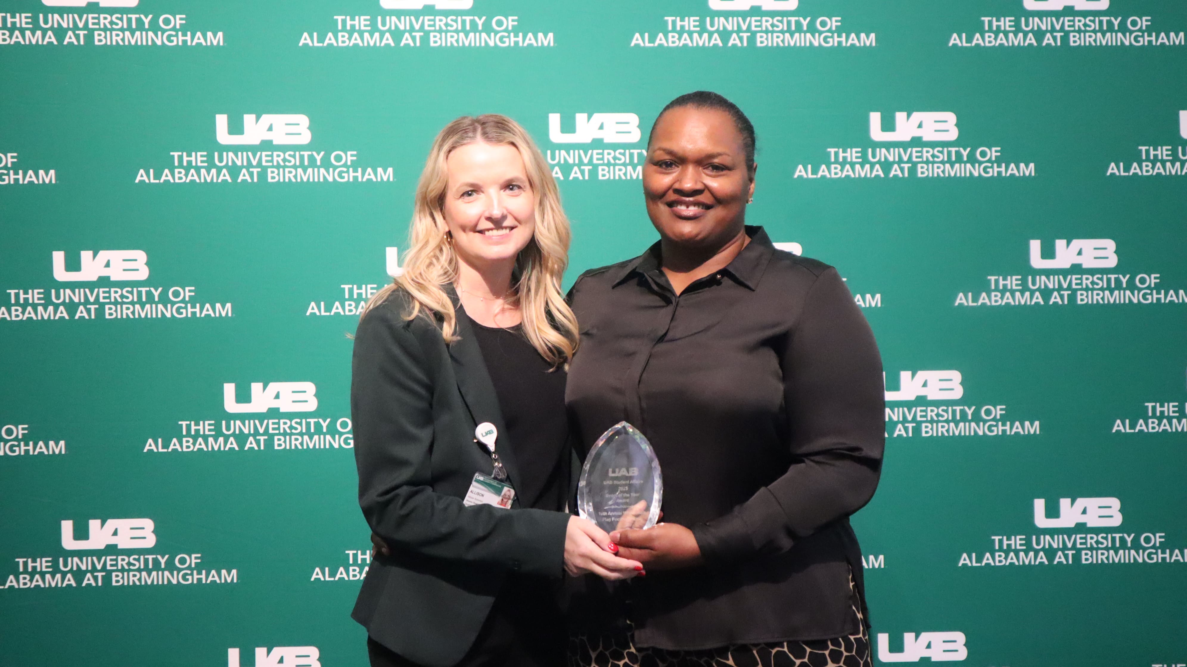 Allison Solomon and Elisa Wright
with the Event of the Year at 2025 End of the Year Luncheon