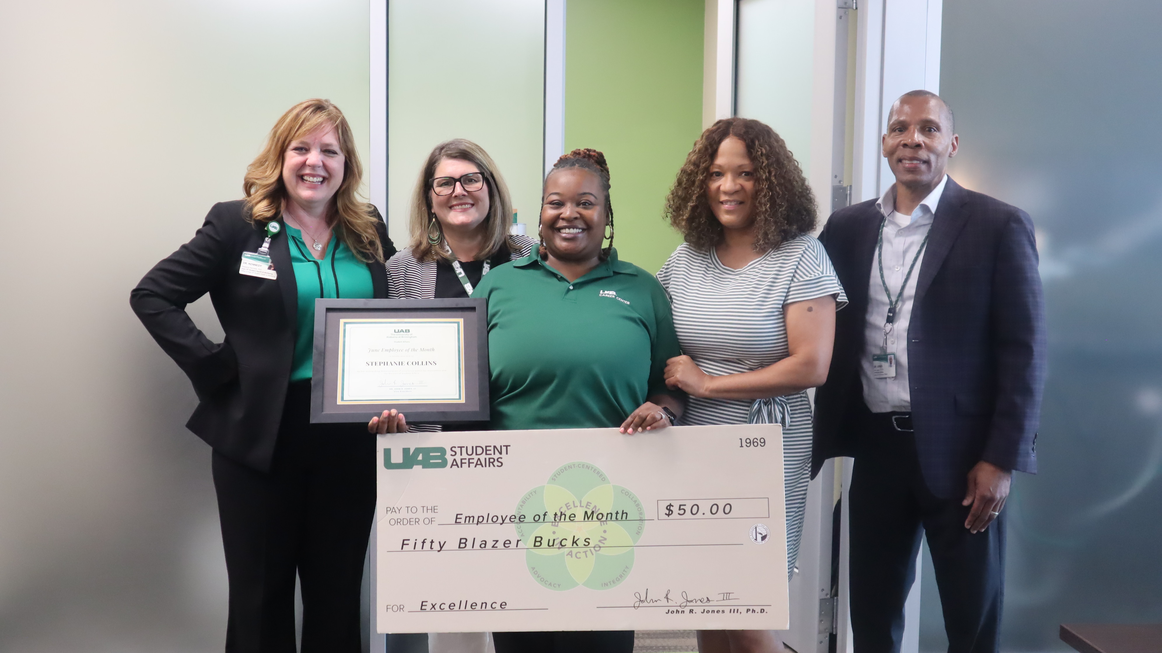 Stephanie Collins eom award