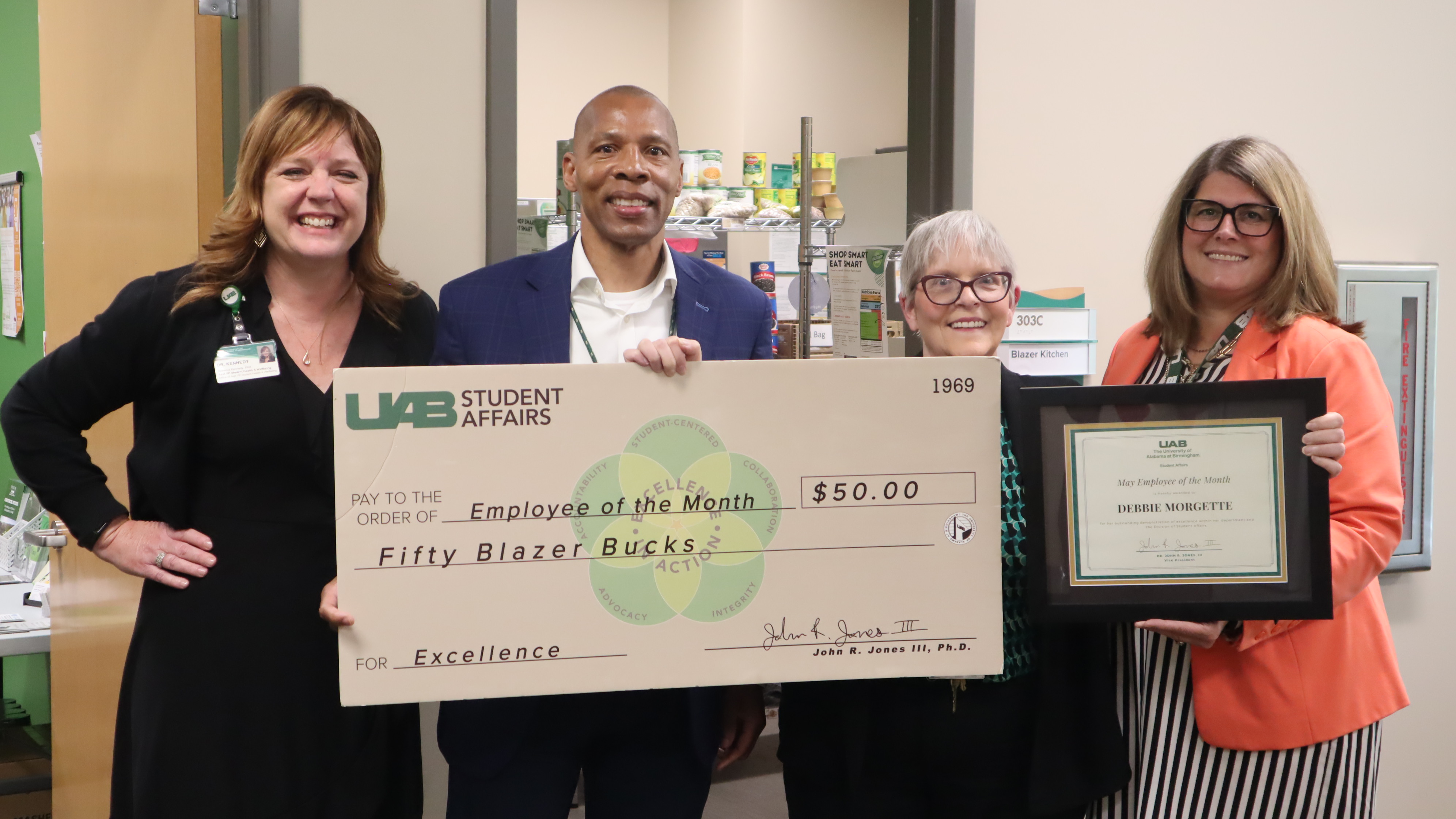 Debbie Morgette eom award