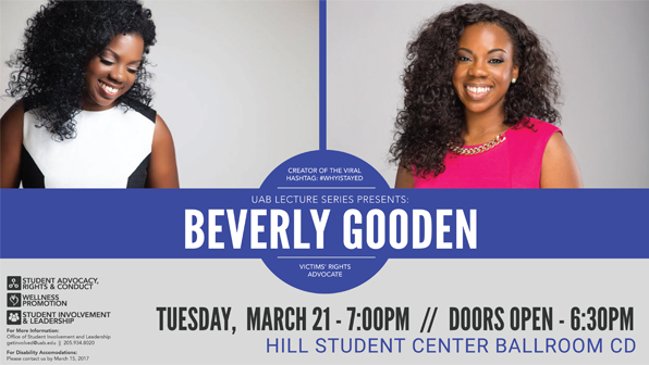 Beverly Gooden hosts domestic violence talk at March 21 Lecture Series