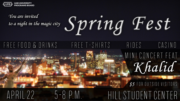 Come one, come all to one of UAB’s greatest spring traditions.