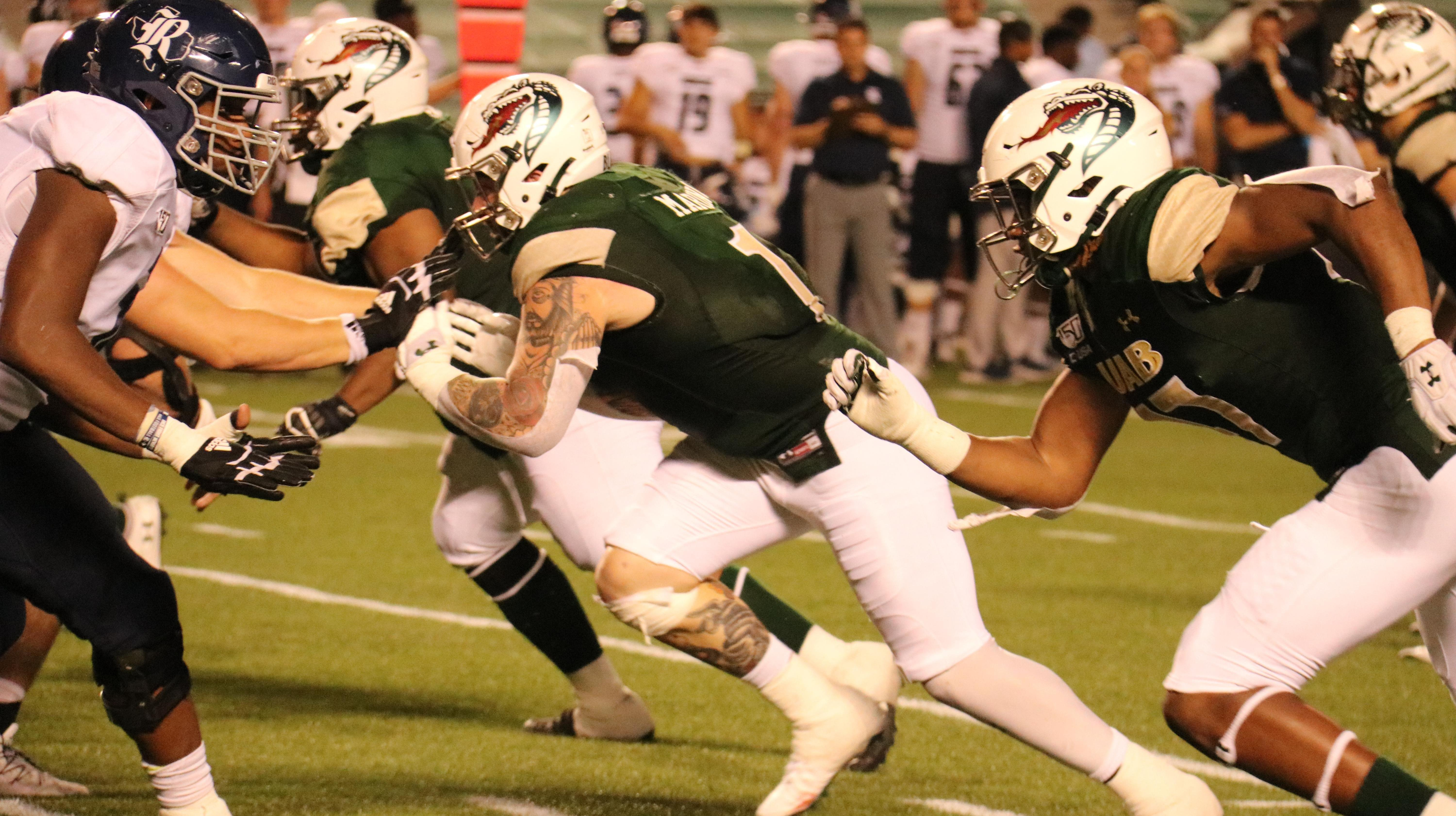 Blazers Leave Owls in the Rain