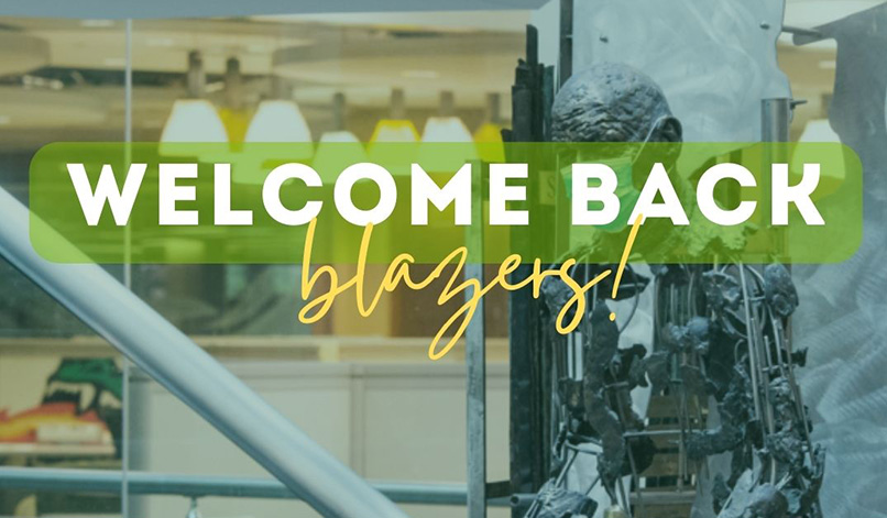 Welcome to Fall 2022! Have a great fall semester and attend our Welcome Back Events!