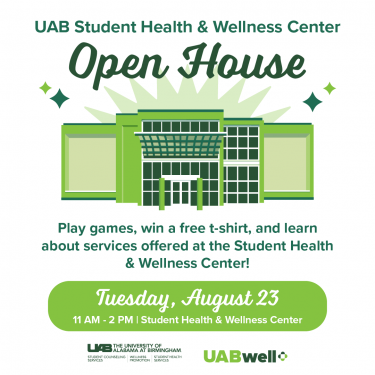 Student Health & Wellness Center open house