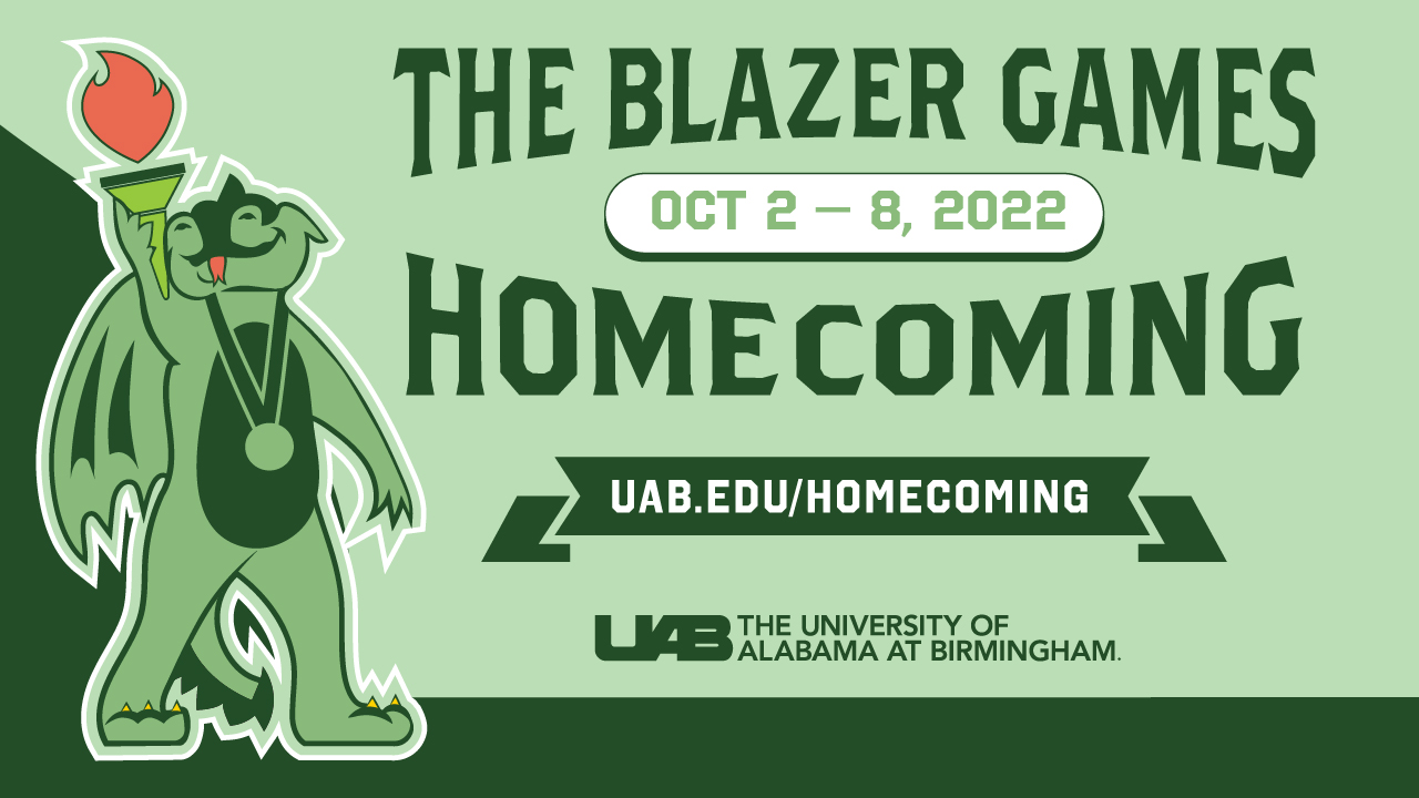 The Blazer Games: Homecoming week October 2-8, 2022