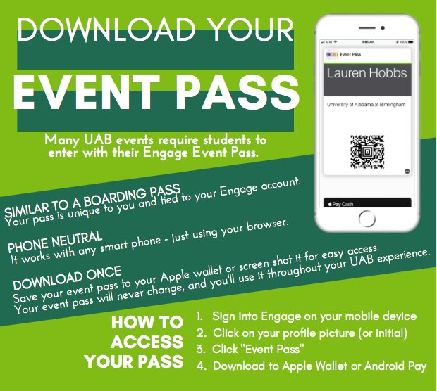 Event Pass how-to graphic