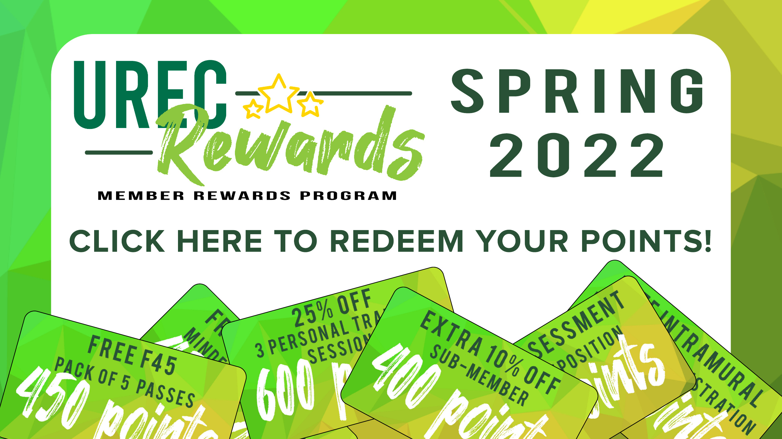 Spring URec Rewards