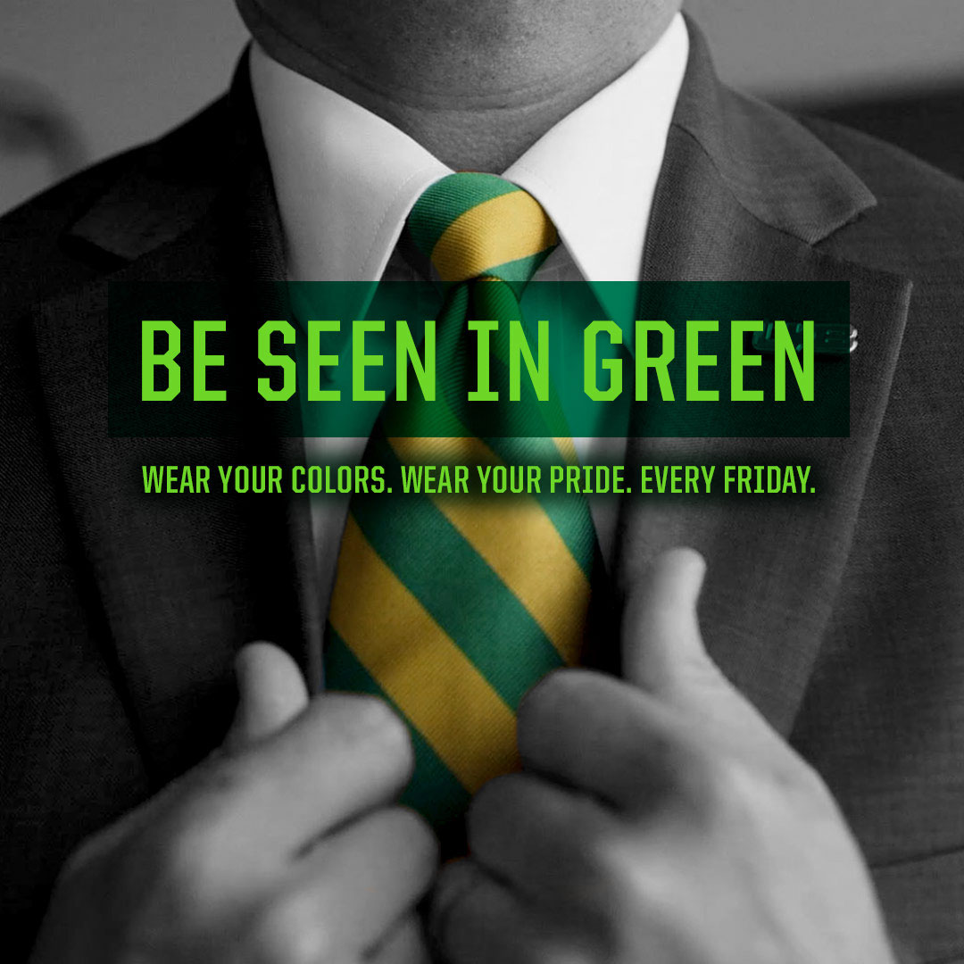 Be Seen In Green