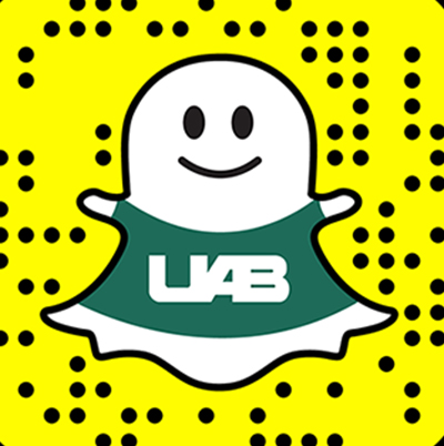 UAB Snapchat logo.