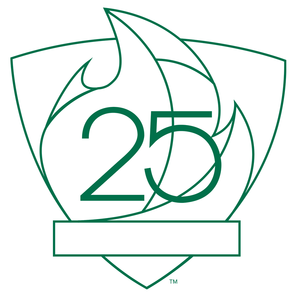 UAB 50th Logo - Shield Only - Color Outline