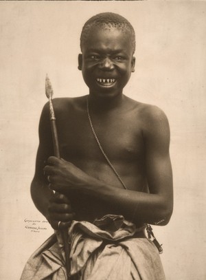 Vintage photo of Ota Benga