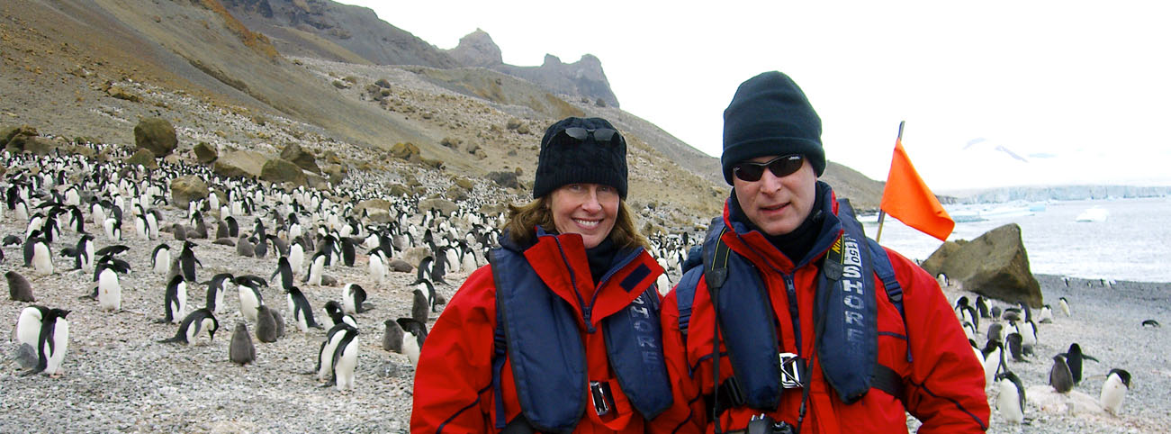 Antarctica photo from Bruce and Michele Korf
