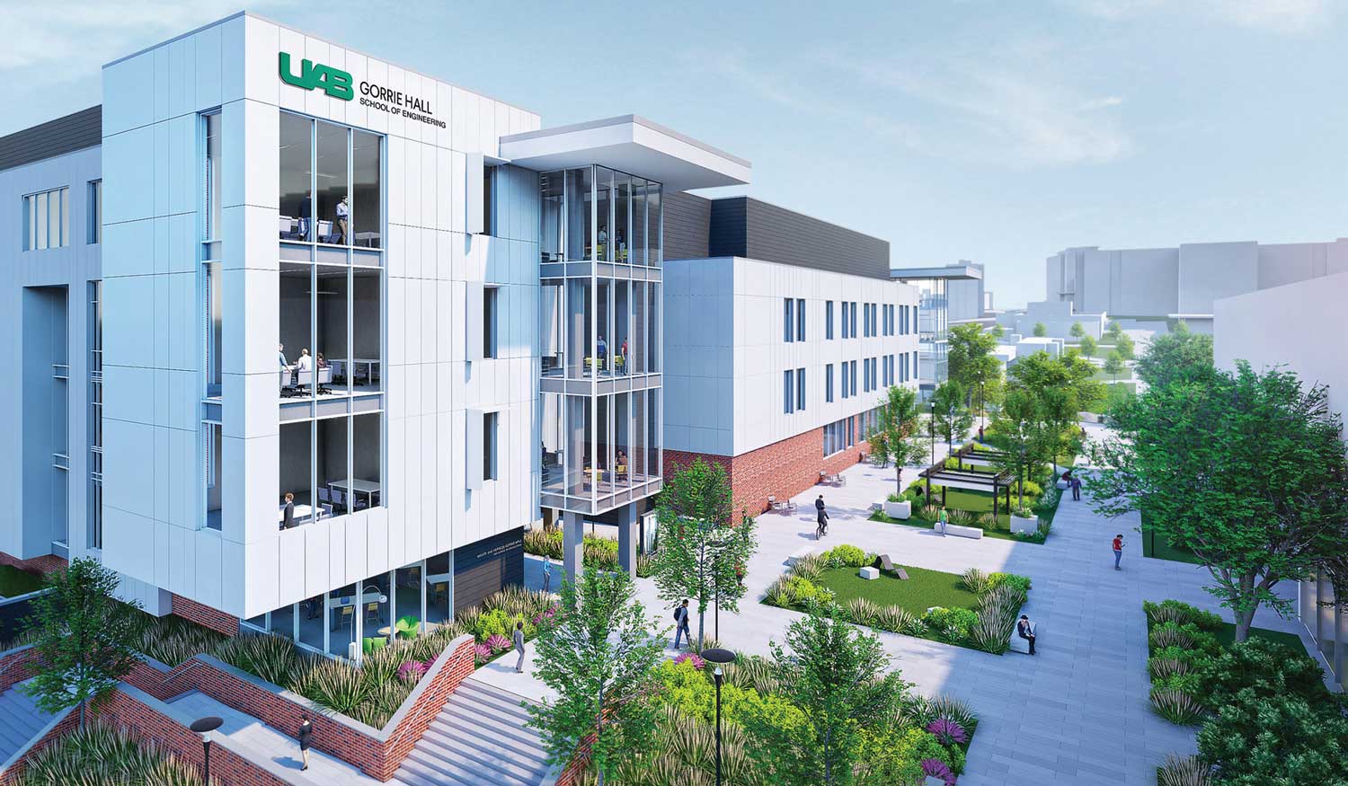 Graphic: UAB Rendering Gorrie Hall