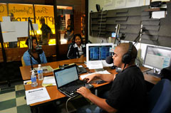 Blazer Radio studio