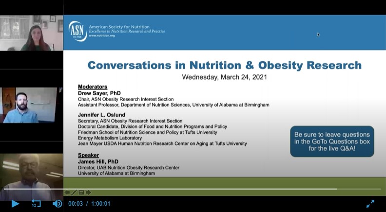 Conversations in Nutrition & Obesity Research