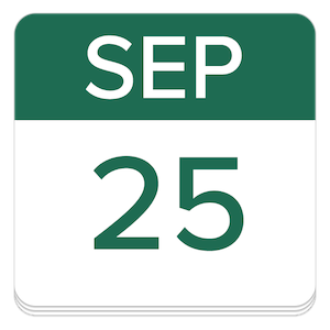 September 25