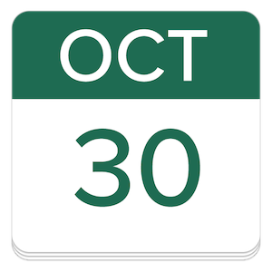 October 30
